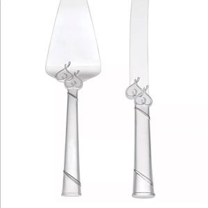 Lenox true love 2 piece serving set !